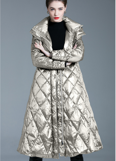 Slim-fit Padded Hooded Down Jacket