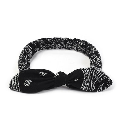 Women Suede Soft Solid Print Headbands