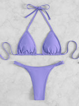 Crystal Diamond Thong Beach Bikini