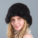 Rabbit Fur Hat Ear Protection Fisherman Hat