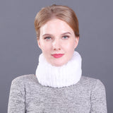 Winter Rex Fur Scarf Female Fur Scarf