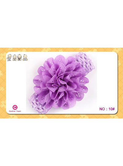 Flower Elasticity Width Elastic Hair Band Kids Flower