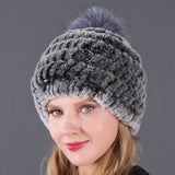 Fur Warm Wool Ball Hat Wool Hat
