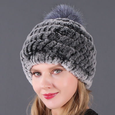 Fur Warm Wool Ball Hat Wool Hat