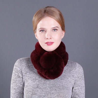 Rex Hair Encryption Thickened Scarf