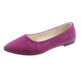 Woman's Suede Lage Size Shoes