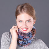 Winter Rex Hair Knitted Collar Scarf