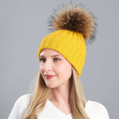 Warm Thick Korean Wool Knitted Hat