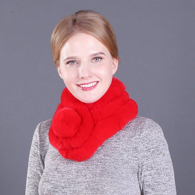 Rex Hair Encryption Thickened Scarf