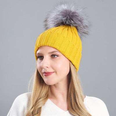 Warm Thick Korean Wool Knitted Hat