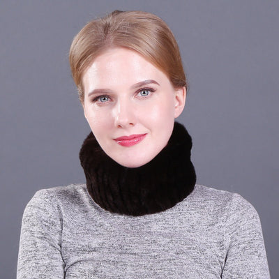 Winter Rex Fur Scarf Female Fur Scarf