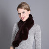 Women's Rabbit Fur Warm Scarf