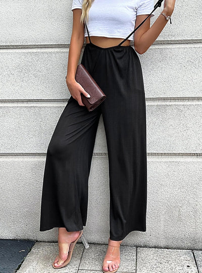 High Waist Wide Leg Pants