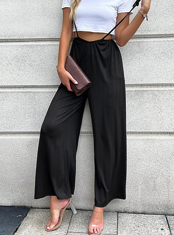 High Waist Wide Leg Pants