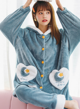 Flannel Pajamas Women's Autumn And Winter