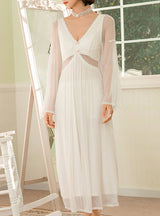 French Lace Princess Long Sleepwear Dress