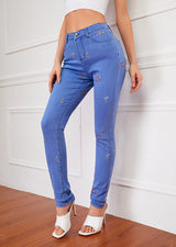 Heavy Industry 3D Embroidery Jeans