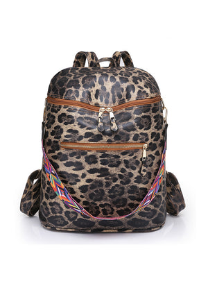 PU Backpack Bucket Bag Girl