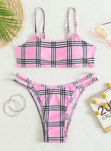 Sexy Tie-dyed Gradient Swimsuit Bikini