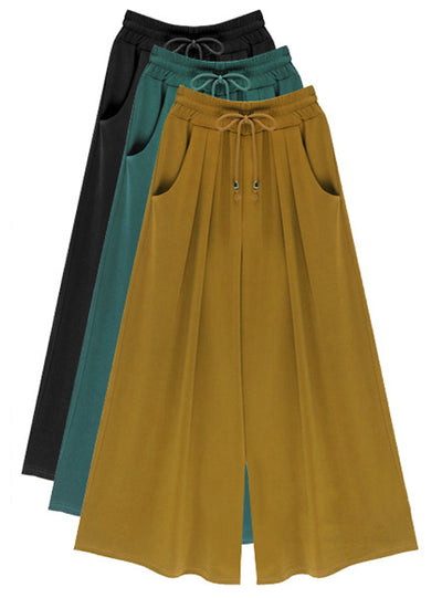 Loose Harem Pants Wide Leg Palazzo Culottes