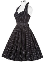 Retro 50s Slim Big Swing Dress