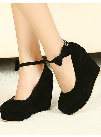 Ladies Shoes Wedges High Heels Platform 