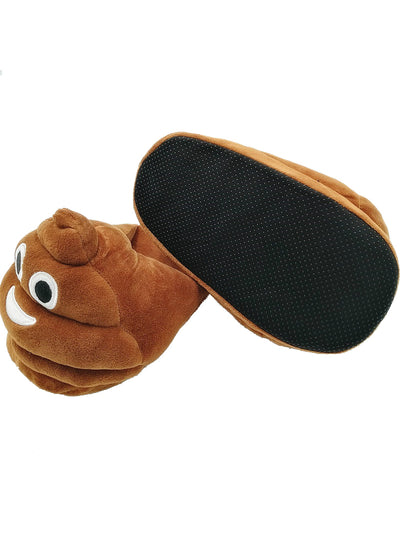 Plush Winter Emoji Slippers Indoor Animal 