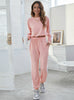 High Waist Two-piece Leisure Sports Suit