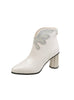 Women's Fashion Rhinestone Thick Heel Boots