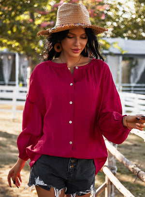 Women Long Sleeve Top Shirt