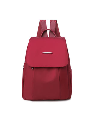 Simple Soft-faced Backpack Bag
