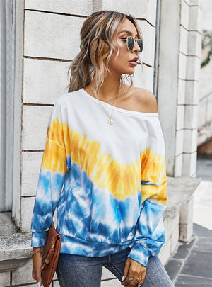 Color Matching Tie-dyed T-shirt