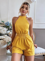Sexy Backless Halter Jumpsuit
