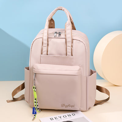 Nylon Large-capacity Leisure Backpack for Students