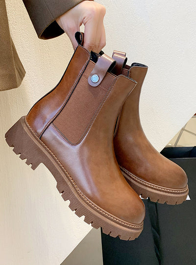 Joker Thick Soles Chelsea Boots