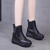 Loose Cake Thick Sole Inside Heightening Female Boots