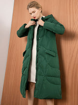 Thick Hooded Loose Down Jacket Coat