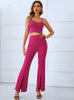 Tube Top Sleeveless Sportswear Two-piece Suit