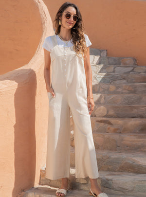 Women Retro Wide-leg Pants