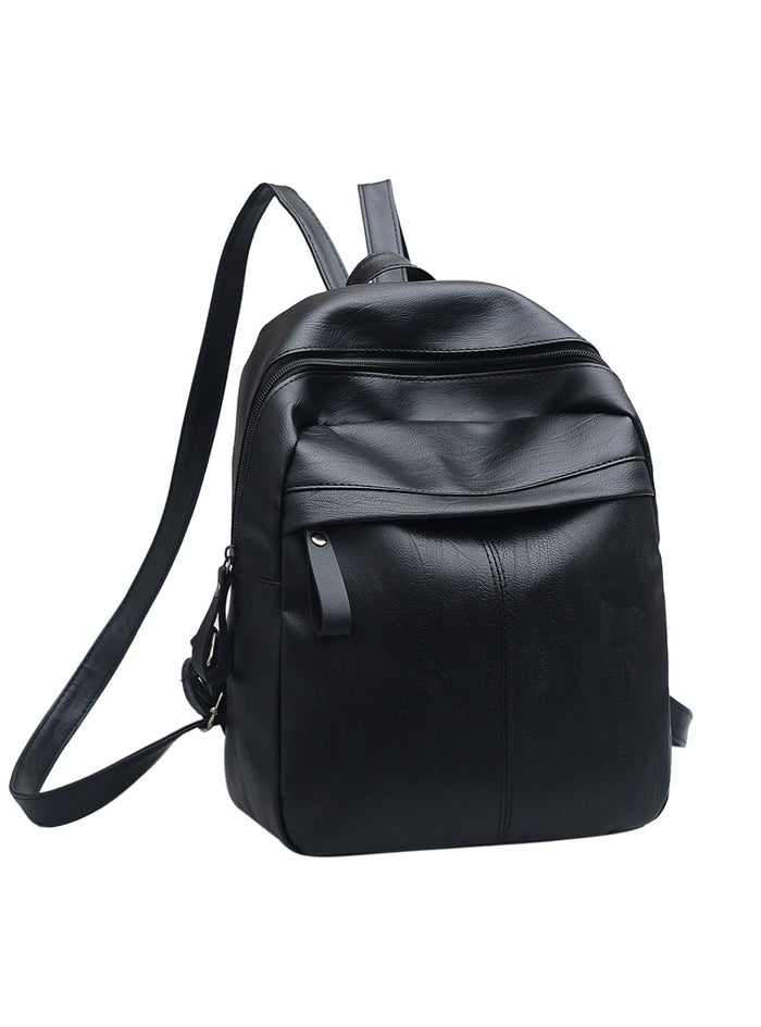 Women Backpack Fashion Solid School Bags