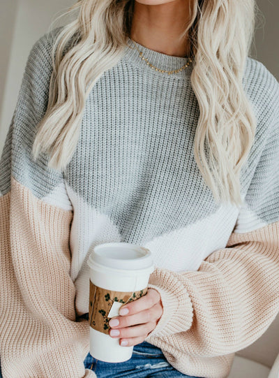Loose Knitted Sweater Women Jumpers Long Sleeve