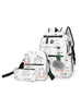 3 Pcs/set Women School Backpacks Schoolbag For Teenagers