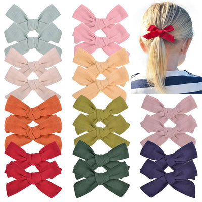 1 PCS Girl Boutique Hair Bows Handmade Hair Clips