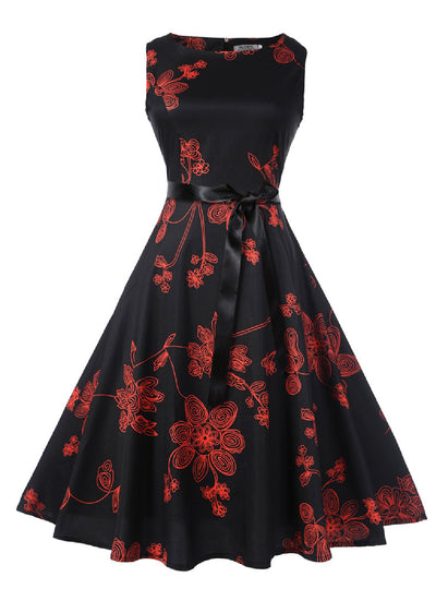 Women Retro S50 Slim Dress