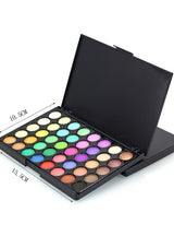 40color Waterproof Bronzer Palette Eye Shadow 