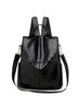 Retro PU Dual-purpose Backpack