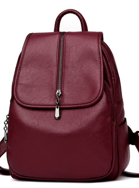 Vintage Backpacks Leather Backpacks For Teenage Girls