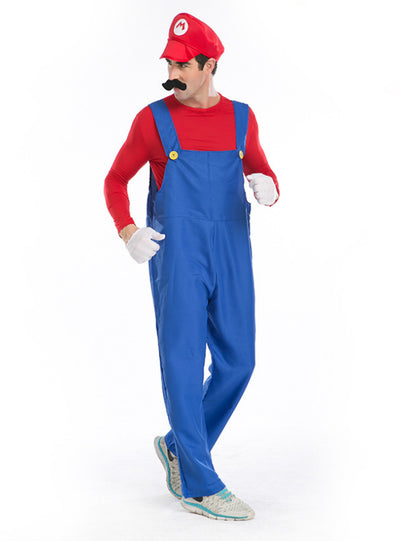 Halloween Role-Playing Plumber's Trousers 