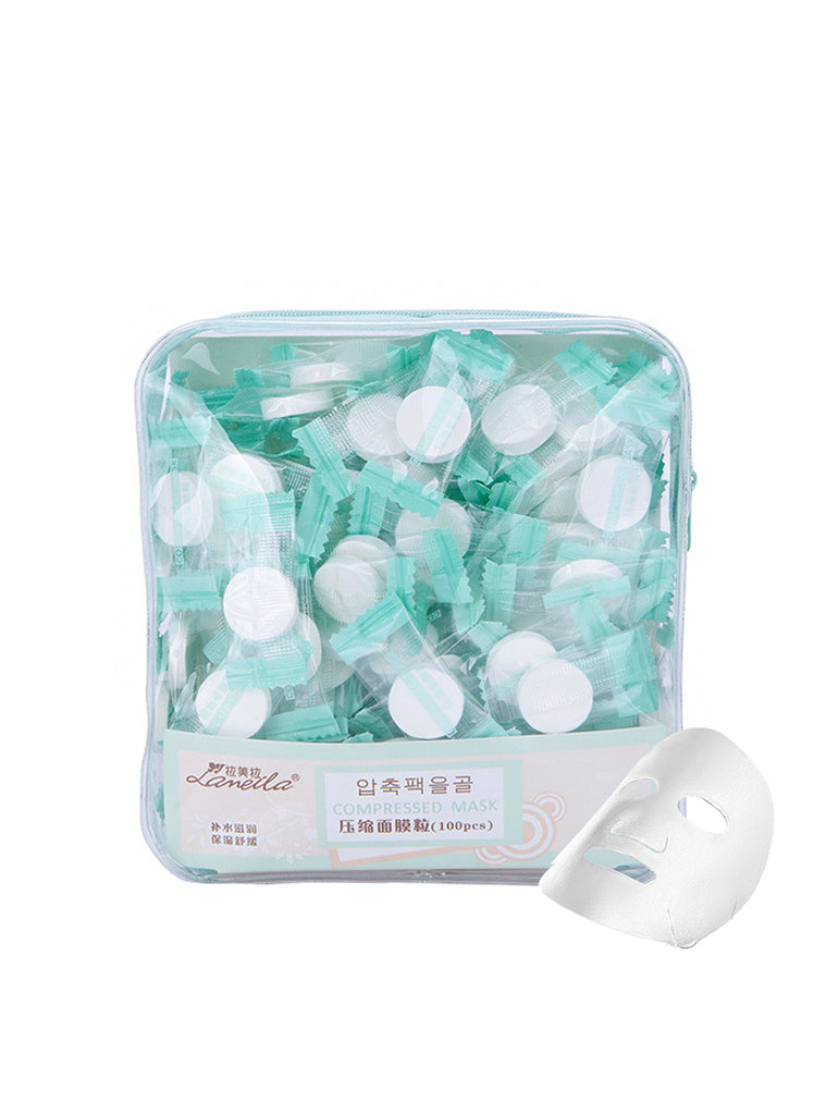 Compressed Face 100pcs Compressed Mask Cotton Facial Sheet