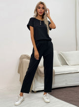 T-shirt Two-piece Sports Ssuit